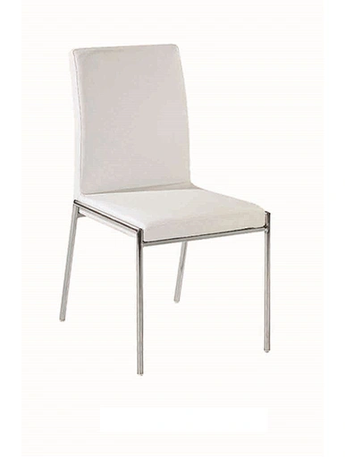 black chair dining leather