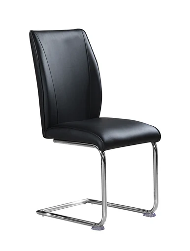 dark brown leather office chair