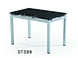 extendable glass dining table