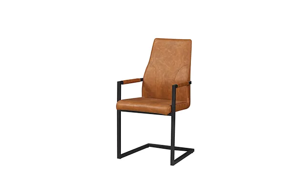 stainless steel legs dining chair