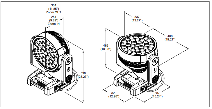 stage lighting manufacturer