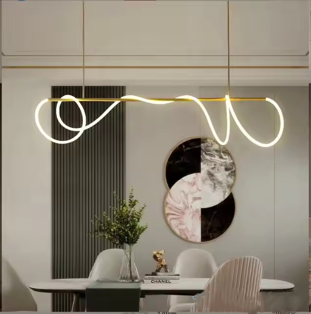 linear chandelier