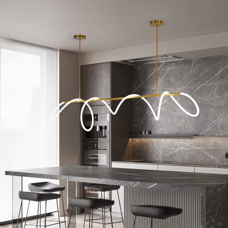 linear chandelier