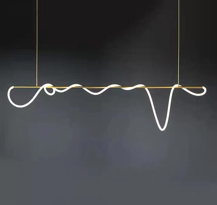 linear chandelier