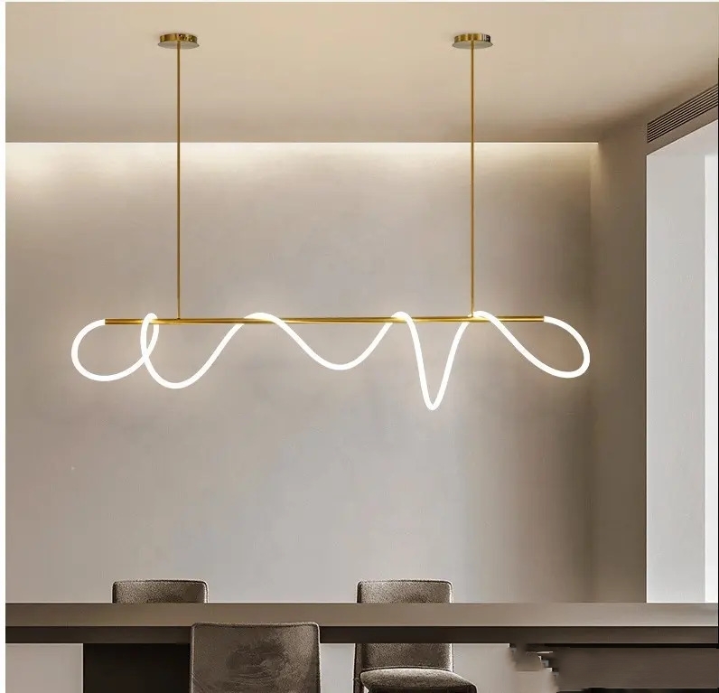linear chandelier
