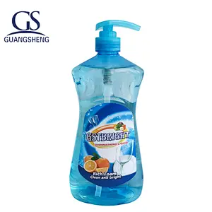 Fabricante de detergente lavavajillas líquido para lavado de manos de frutas y verduras de calidad alimentaria