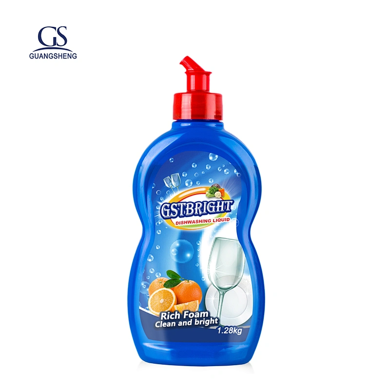 OEM low skin irritation Dishwashing Liquid Detergent used for hand washing glasses plates cutlery cooking utensils