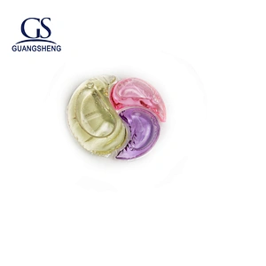 Laundry detergent gel ball capsules pod for washing clothes in bulk package