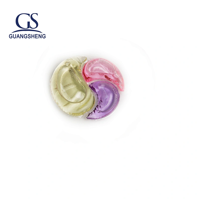 Laundry detergent gel ball capsules pod for washing clothes in bulk package