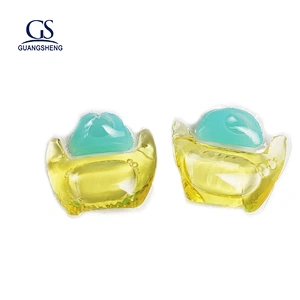 Las vainas líquidas del detergente que se lavan lavan la ropa soluble en agua del limpiador de las gotas, ropa de las vainas del detergente para ropa