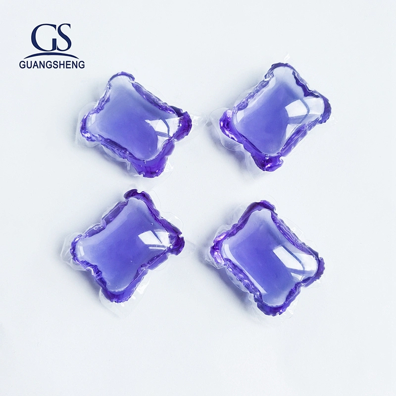 Las vainas líquidas del detergente que se lavan lavan la ropa soluble en agua del limpiador de las gotas, ropa de las vainas del detergente para ropa