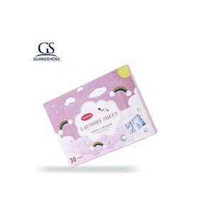 Factory price  Eco-Friendly Ultra Concentrated Laundry Detergent Sheet