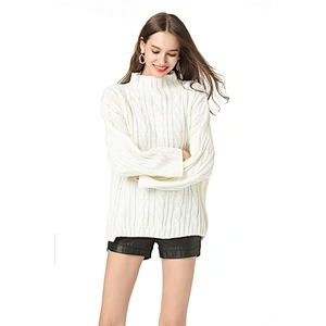 Women pullover knitwear fashion winter apparel clothing ladies casual sweater
