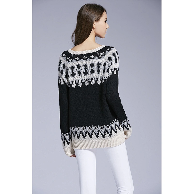 Women fashion clothes Christmas knitwear casual sweater