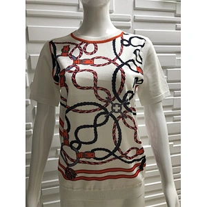 Short-Sleeved Summer Sweater Women Hot Clothing Casual Knitwear