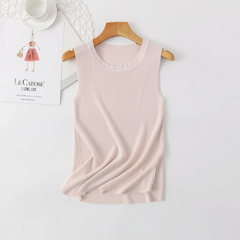 vintage leisure girl  t shirt pink white top sellers knitted summer women clothes