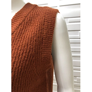 Women Fashion Sweaters Spring and Autumn Clothing Casual Vest Knitwear