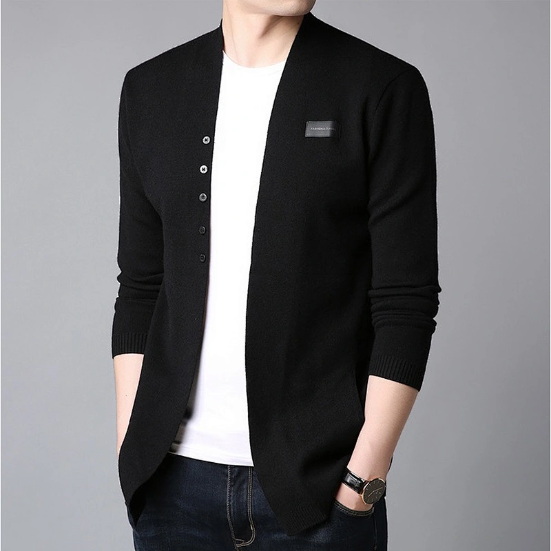 Fashion Casual Knitwear sweater Soft Warm Cardigan Men clothing Autumn men Winter jacket Pockets Sweater