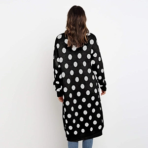 Polka Dot long cardigan fashion clothes women sweater