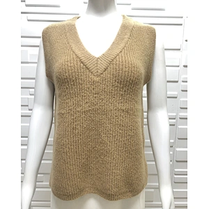 Women Fashion Sweaters Spring and Autumn Clothing Casual Vest Knitwear
