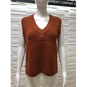 Women Fashion Sweaters Spring and Autumn Clothing Casual Vest Knitwear