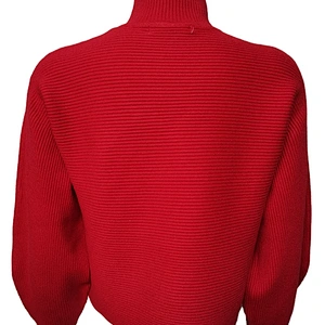 Women's Casual Loose Knitted Sweater Tops  Autumn Women Clothing Turtle Neck Top