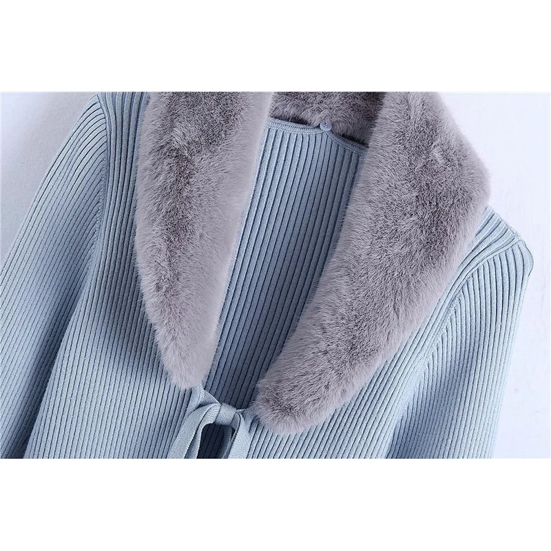 Short Knitted Sweaters Women's Thin Cardigan Fashion Sleeve Crop Tops Blouse  Ropa Mujer