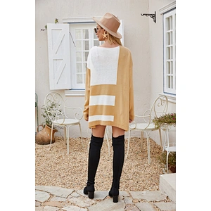 Mid-length crochet cardigan sweater long-sleeved knitwear coat loose sweater