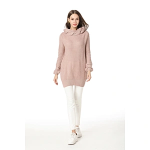 Turtleneck pullover sweater women fashion apparel casual winter knitwear