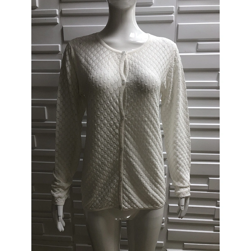 Ladies Fashion Hollow Sweater Cardigan Casual Clothing Leisure Knitwear