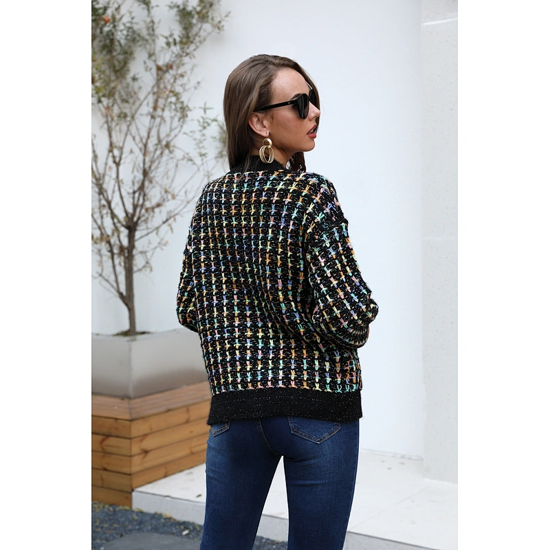 women sweater cardigan thick winter clothes ladies casual lady fancy knitwear sweater