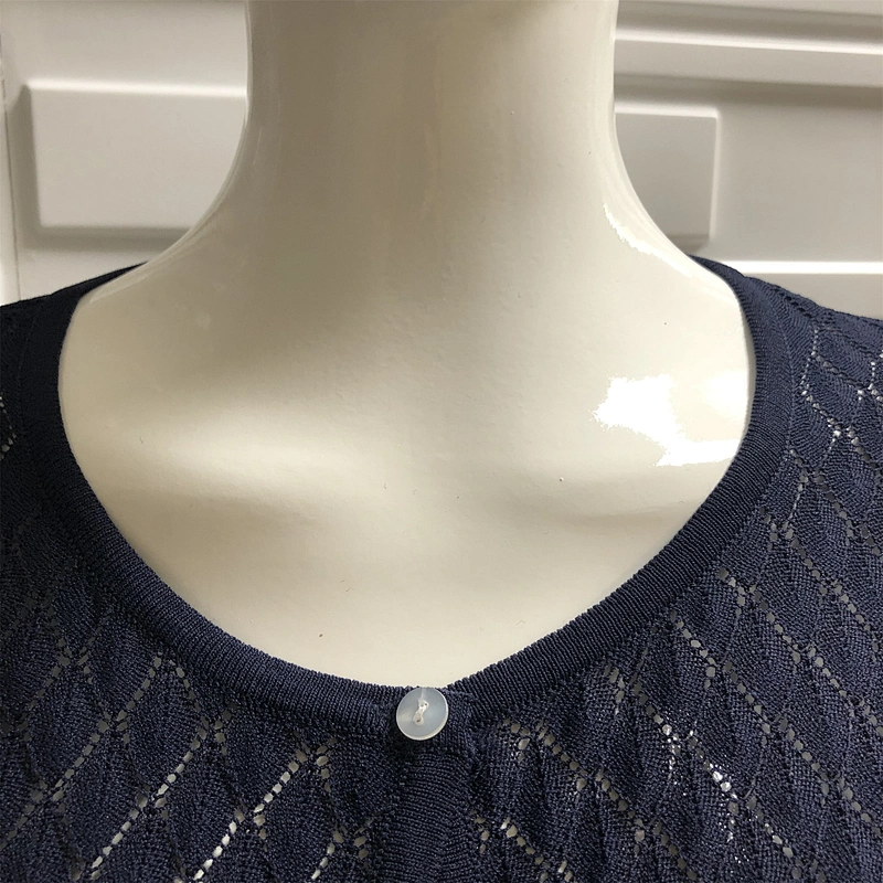 Ladies Fashion Hollow Sweater Cardigan Casual Clothing Leisure Knitwear