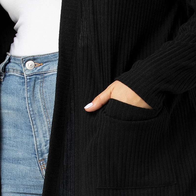 Winter plus size sweater women cardigan V-neck loose knitwear