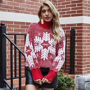 New hot style girl clothes Christmas sweaters pullover women fashion knitwear