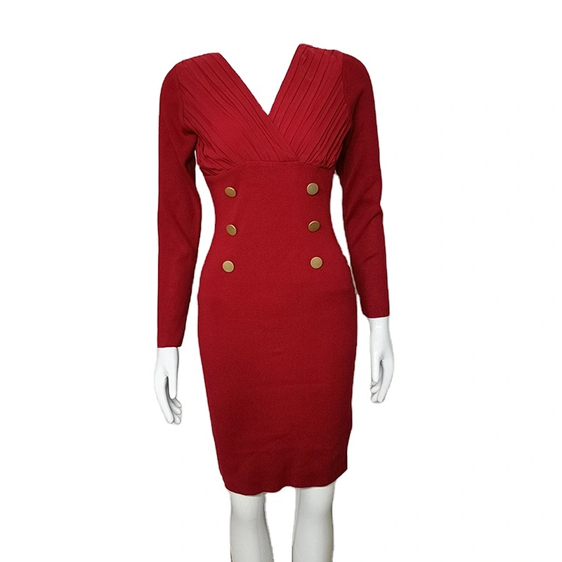 Wholesale Fall For Women Dress 2020 Knitted Dresses Casual Clothing