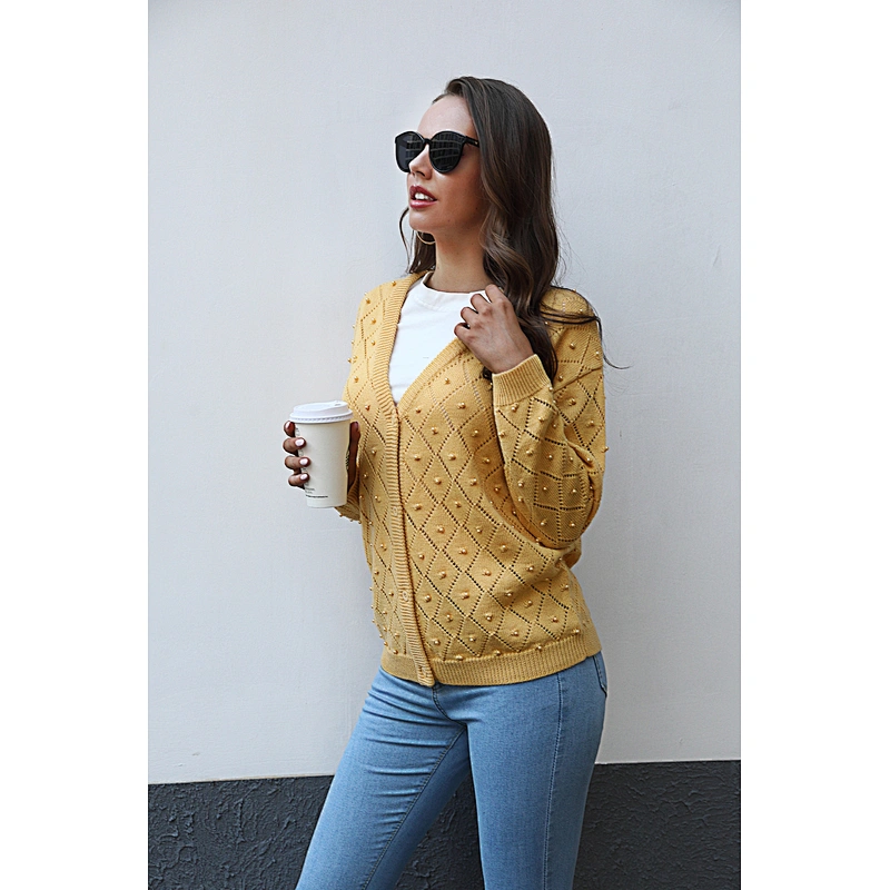 2020 Winter cardigan knitwear sweater tops fashion cusaul women's sweaters