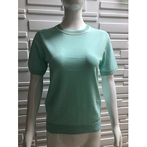 Short-Sleeved Summer Sweater Women Hot Clothing Casual Knitwear