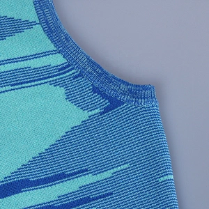2021 New arrival  Sexy Cooling Knit Summer clothing Ladies crop top Bodycon knitwear sweater vest
