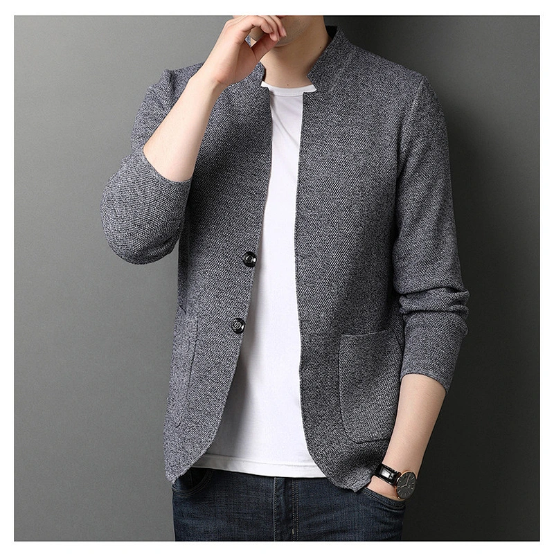 Men summer clothes cardigan fashion casual winter knit sweaters