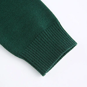 Cartoon bear cute solid color cozy female sweater tops round neck casual fashion women sweater