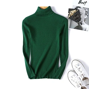 Knitting Sweater Jumper Turtleneck Tops Pullovers Casual Womens Long Sleeve Sweaters