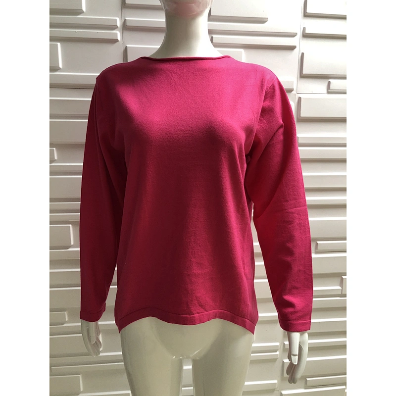 Solid Color blouse Long Sleeve Clothes Fashion Sweater Casual Knitwear