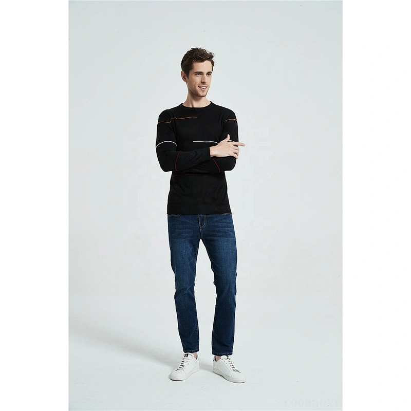 Men Clothing Autumn Casual Knitwear Sweater man Winter Warm O Neck Pullover Shirt Tops basic men's sweaters