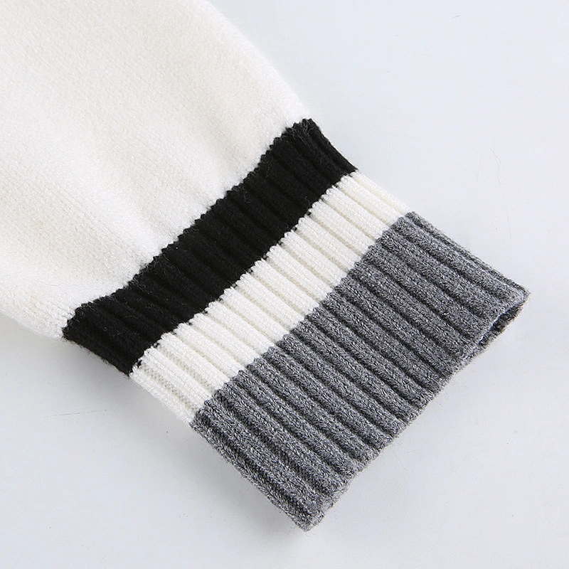 New oversized cotton off shoulder sweater women fall loose casual sweaters
