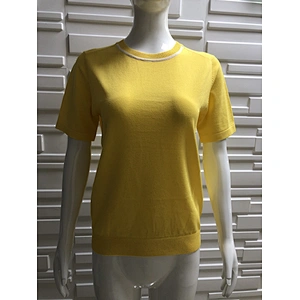 Short-Sleeved Summer Sweater Women Hot Clothing Casual Knitwear