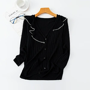Fashion Women Cardigans for Ladies Knit Thin Casual Cardigan Sweaters