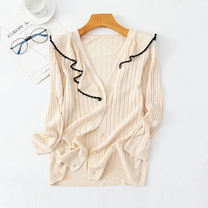Fashion Women Cardigans for Ladies Knit Thin Casual Cardigan Sweaters