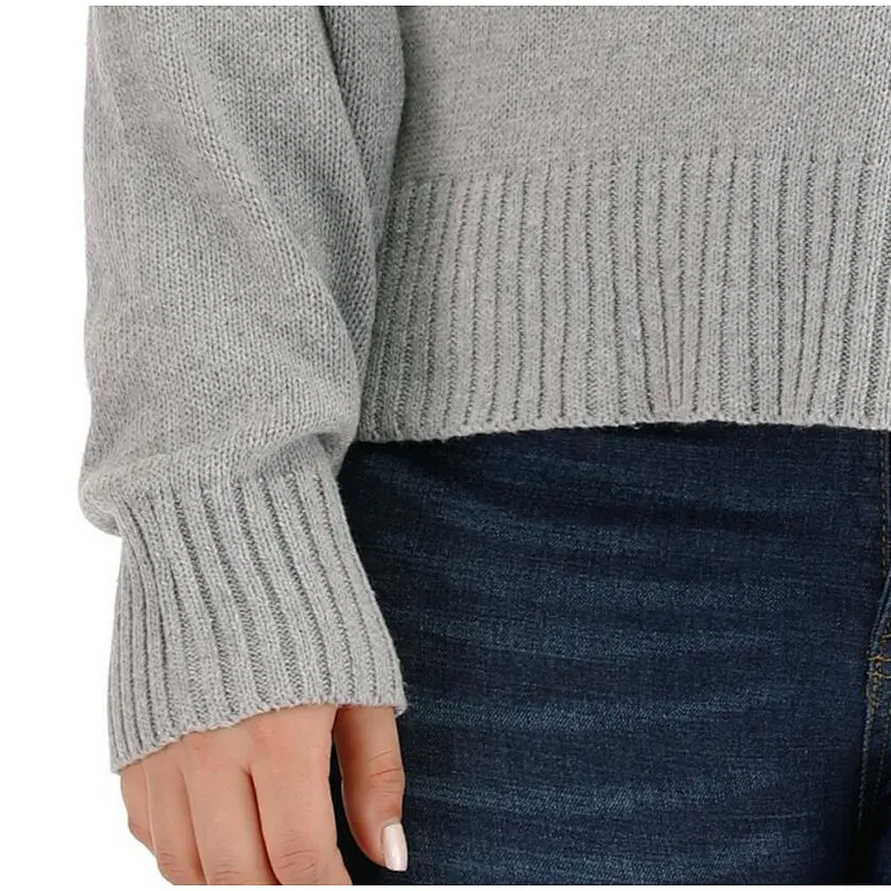 Plus size women personality strappy sexy backless V-neck thick pullover sweaters