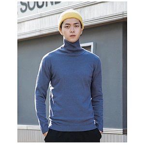 Manufacturer man disigner clothes pullover knitwear sweaters for winter oem men turtleneck sweater