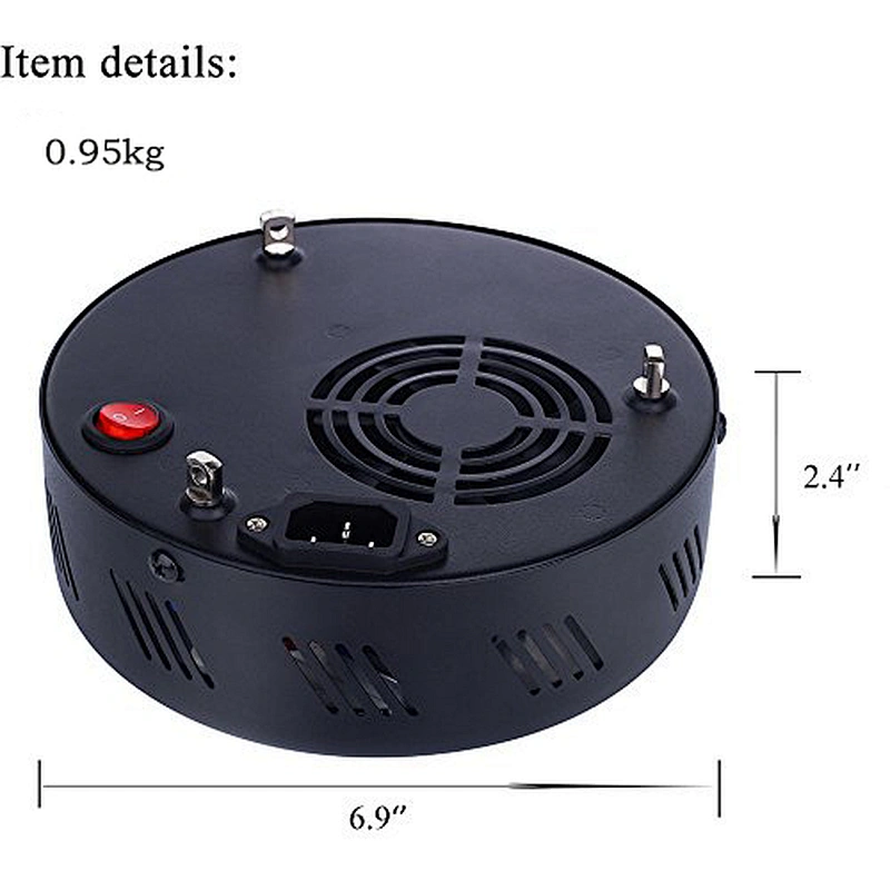 Full Spectrum COB Grow Light 62W Small Round Grow Light Full Spectrum Grow Light For Indoor Plants